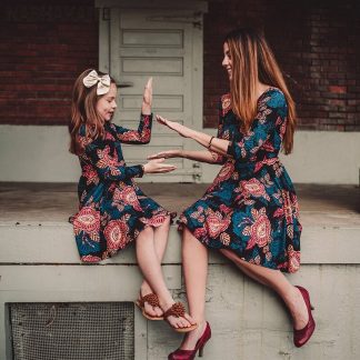 mom and daughter outfit